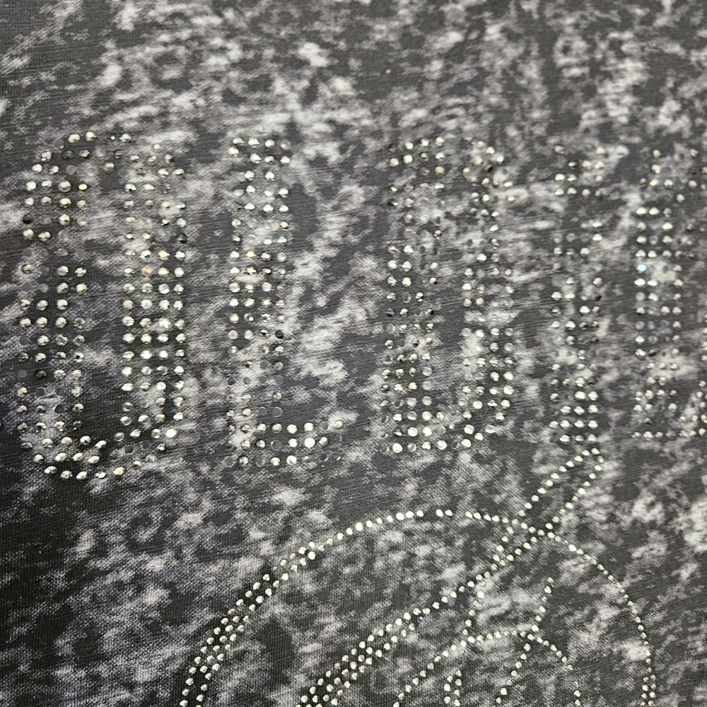 Soldiers & Saints Long Sleeve Black Womens Tshirt 2X Embellished Grung Goth Bike - Picture 11 of 14